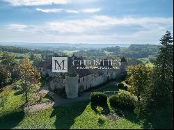 Near Saint-Emilion - Exceptional historic Château surrounded by 112 ha including park wit