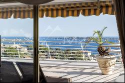 Cannes Croix des Gardes - Penthouse with large terrace panoramic view