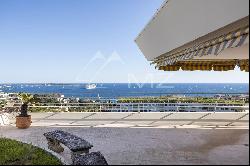 Cannes Croix des Gardes - Penthouse with large terrace panoramic view