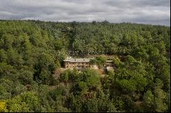 25 ha estate near the Montagne Noire, with wildlife, fully renovated