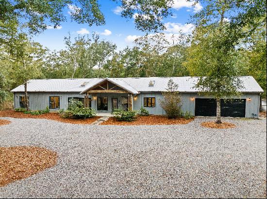 Custom Craftsman-Style Home On Acreage In North Walton County