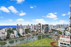 Marco Polo Apts, Kapiolani, Coastline, Marina/Canal, Ocean, Sunset views