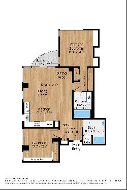 Penthouse with Terrace and Views at The Brannan