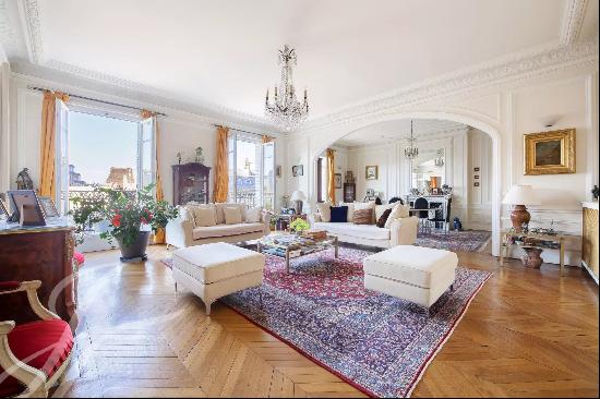 Trocadero / Kleber - Beautiful family and reception apartment with unobstructed view