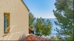 Menton - Garavan - Villa 4 bedrooms - Panoramic sea view -