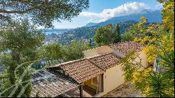 Menton - Garavan - Villa 4 bedrooms - Panoramic sea view -