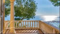 Menton - Garavan - Villa to renovate 4 bedrooms - Panoramic sea view -