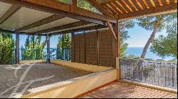 Menton - Garavan - Villa 4 bedrooms - Panoramic sea view -