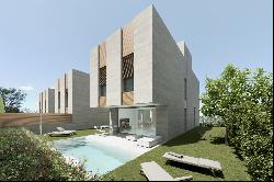 Detached house under construction in Alella - Costa BCN