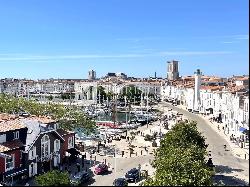 Apartment with a View of La Rochelle's old Port and Towers, with Elevator