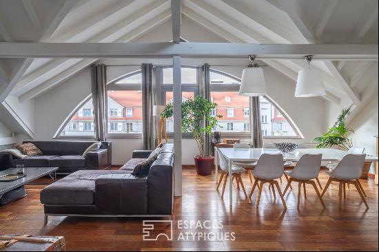 exceptional top-floor maisonette