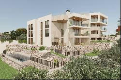 Luxury apartments with sea views in Cala Major