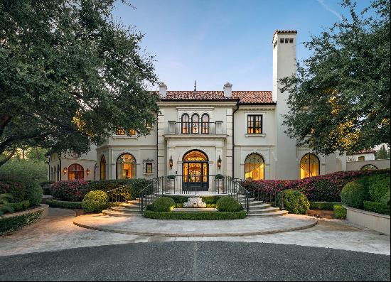 An Estate of Quality and Privacy, in Dallas' Finest Area