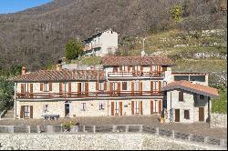 Panoramic and private stone farmhouse