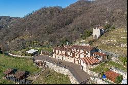 Panoramic and private stone farmhouse