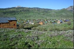 Large .39 Acre Quality Homesite Situated on the Hill at Crested Butte South!