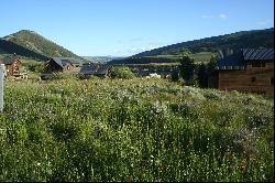 Large .39 Acre Quality Homesite Situated on the Hill at Crested Butte South!