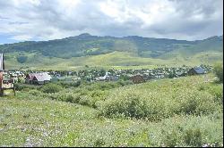 Large .39 Acre Quality Homesite Situated on the Hill at Crested Butte South!