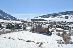 Large .39 Acre Quality Homesite Situated on the Hill at Crested Butte South!