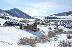 Large .39 Acre Quality Homesite Situated on the Hill at Crested Butte South!