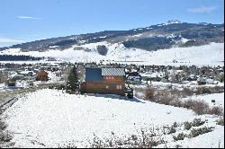 Large .39 Acre Quality Homesite Situated on the Hill at Crested Butte South!