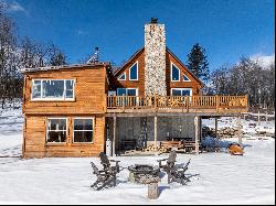 Luxury Lodge with 94 acres above Neversink Reservoir