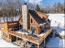 Luxury Lodge with 94 acres above Neversink Reservoir