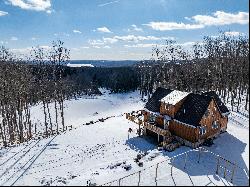 Luxury Lodge with 94 acres above Neversink Reservoir