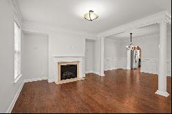 Spacious, Freshly Painted Three Level Townhome in Brookhaven's Danbury Parc