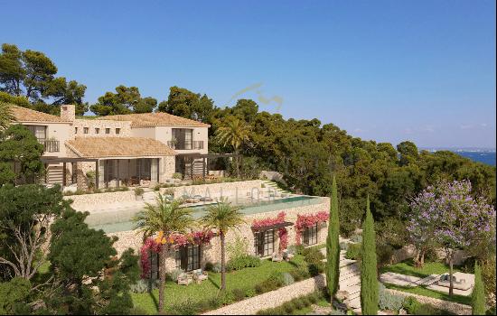 Unique luxury villa in Old Bendinat with panoramic views