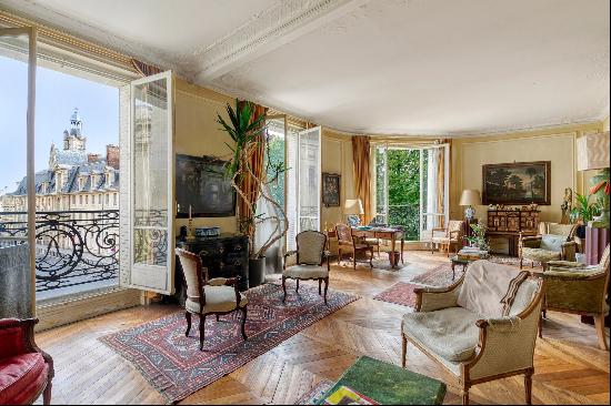 Paris 5th District - A 4-bed apartment enjoying superb open views