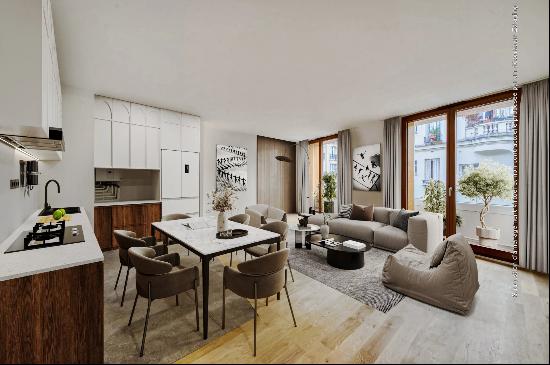 Paris 6th District - A 3-bed apartment with terraces