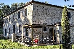 TUSCAN FARMHOUSE FOR SALE IN SIENA, ABBEY OF ST. GALGANO