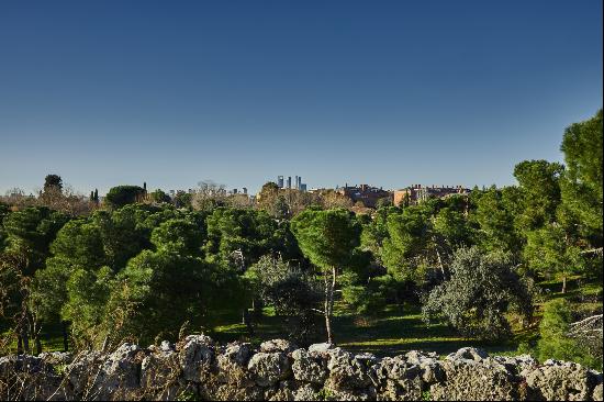 Exclusive plot in La Moraleja with views of Madrid and potential for residential and vine