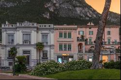 Riva del Garda, the terrace overlooking the lake