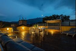 Riva del Garda, the terrace overlooking the lake