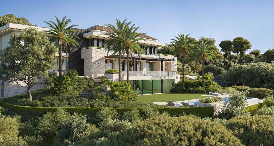 Villa with incredible views, maximum luxury and privacy in La Zagaleta