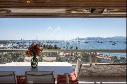 Cannes - Croisette - 3-room apartment with panoramic sea view