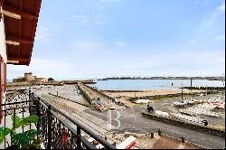 CIBOURE, 103 sqm APARTMENT, BEAUTIFUL VIEW OF THE PORT