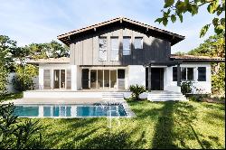 ANGLET, GOLF COURSE L'IMPÉRATRICE, COMPLETELY RENOVATED HOUSE WITH SWIMMING POOL