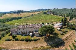 Enchanting Farm Amidst the Rolling Tuscan Hills