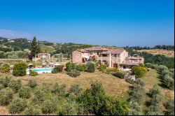 Enchanting Farm Amidst the Rolling Tuscan Hills