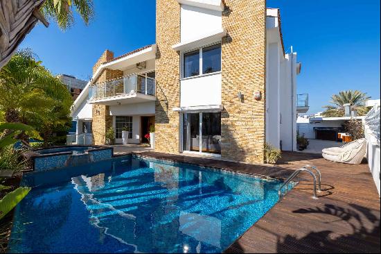 Six Bedroom Detached Villa with a Private Pool in Kapsalos, Limassol