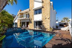 Six Bedroom Detached Villa with a Private Pool in Kapsalos, Limassol