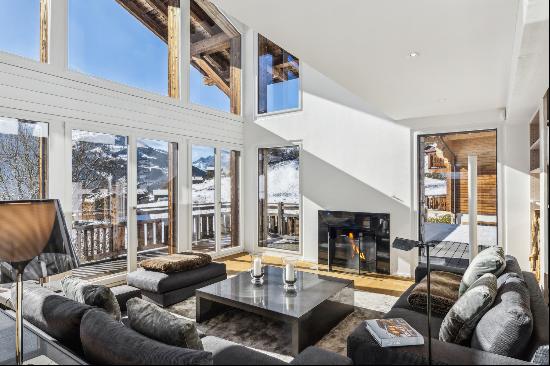 The dream exists! Luxurious contemporary chalet with panoramic views!