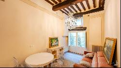 La Corte House with frescoes, Cortona, Arezzo - Tuscany