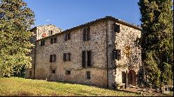 Stone country house in the woods, Monteriggioni, Siena - Tuscany