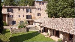 Stone country house in the woods, Monteriggioni, Siena - Tuscany