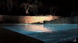 Villa La Cascata with swimming pool and olive grove in Cortona, Arezzo