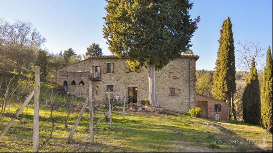 San Bernardino Country House with pool, Sinalunga, Siena - Tuscany